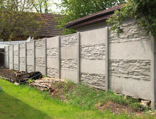 Montáž betonového plotu – Letkov Montáž betonového plotu – Letkov